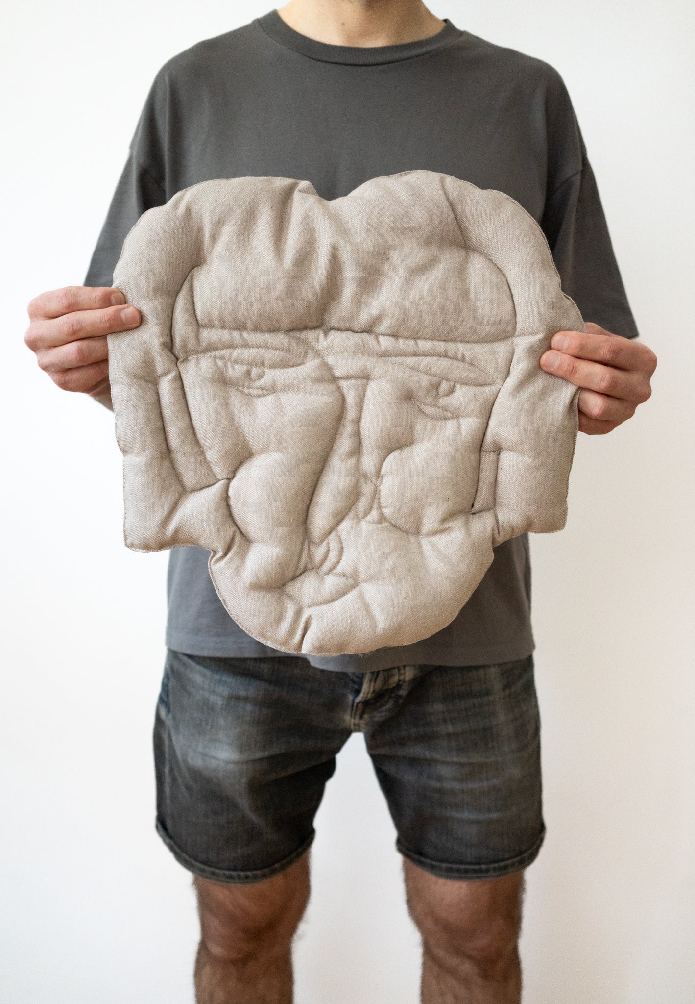 Handmade Face Pillow – Unique design from Berlin
