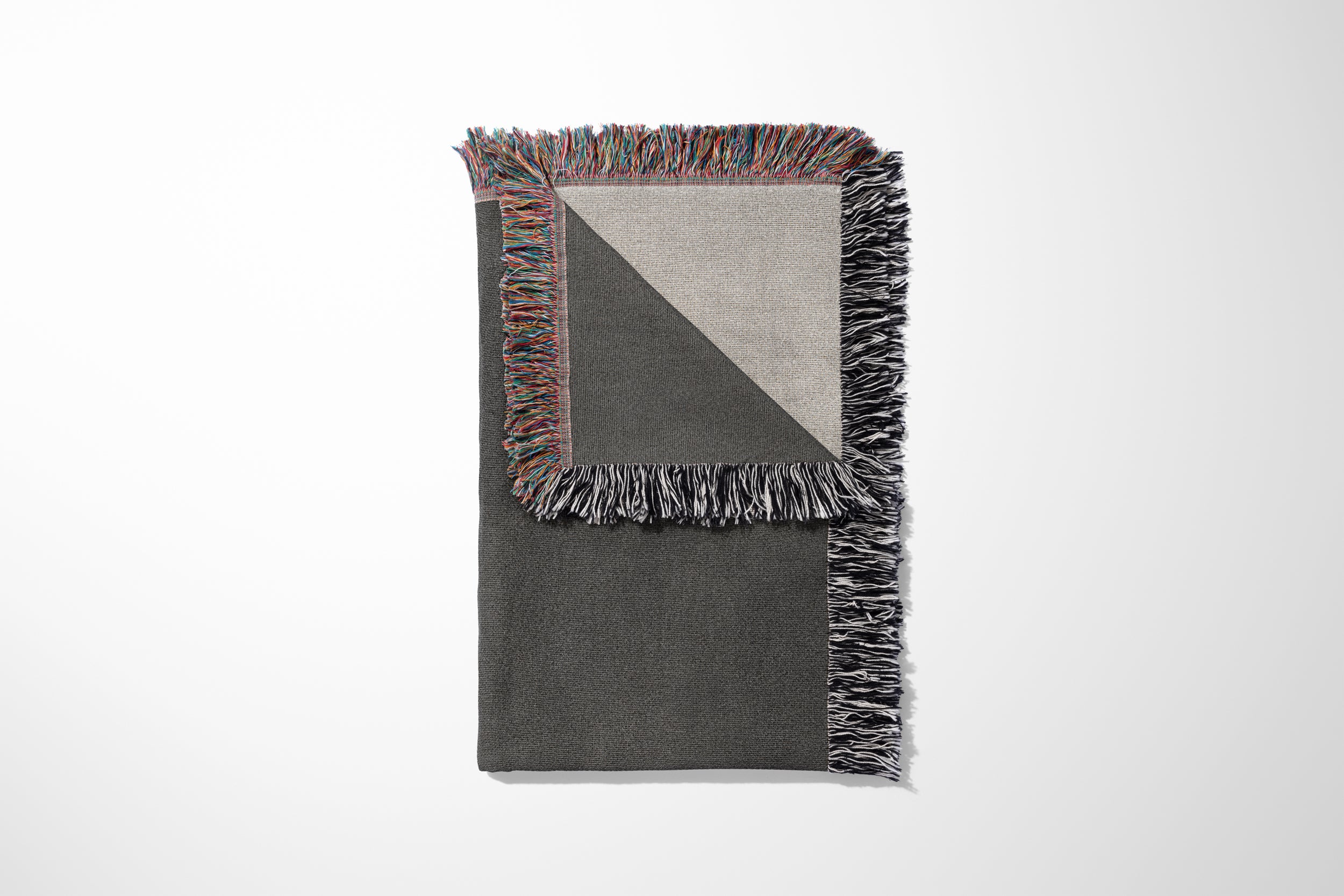 Artistic Woven Cotton Throw Blanket | Design Vesna Makarov