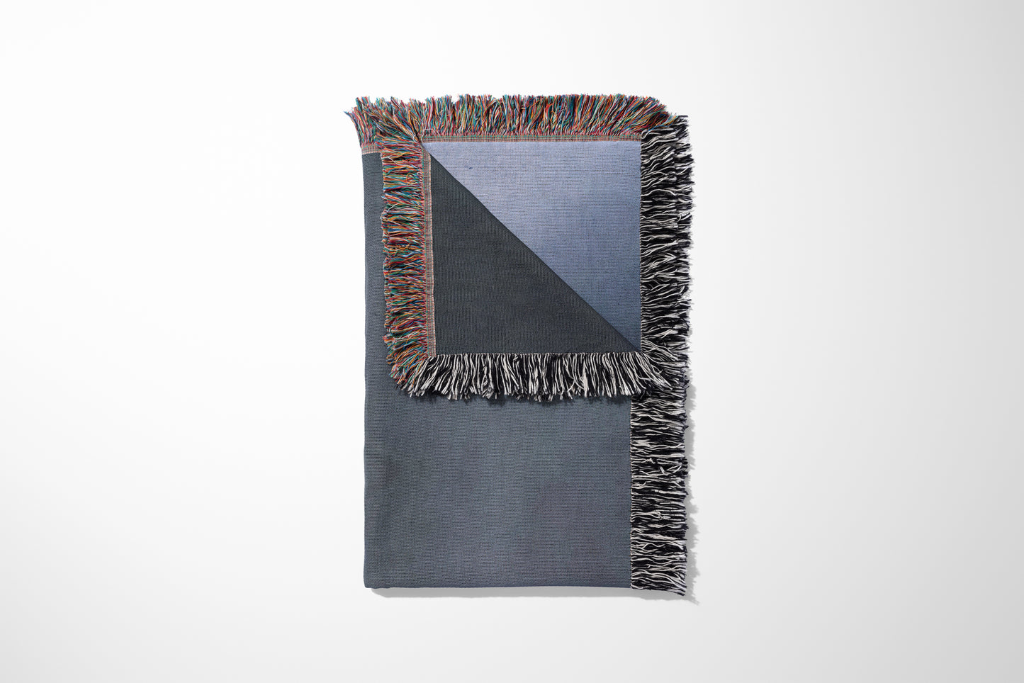 Artistic Woven Cotton Throw Blanket | Design Vesna Makarov