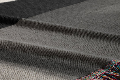 Artistic Woven Cotton Throw Blanket | Design Vesna Makarov